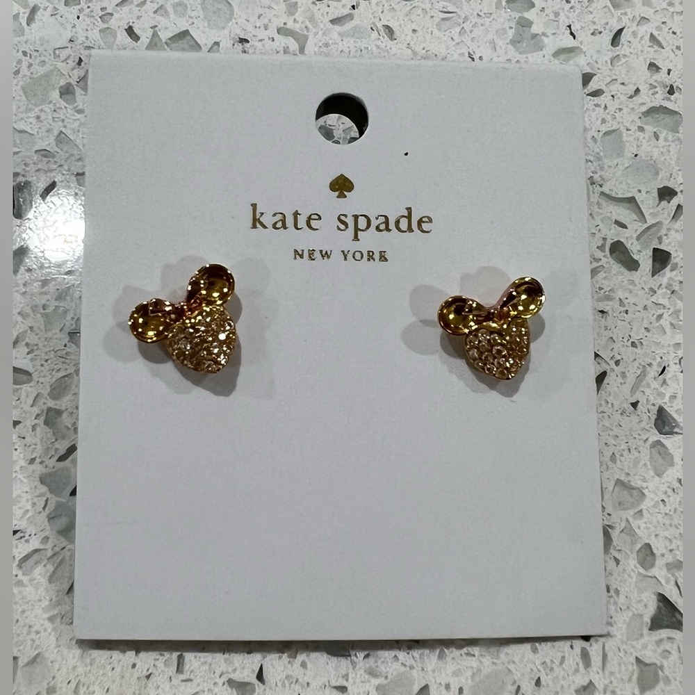 Kate Spade Disney Minnie earrings